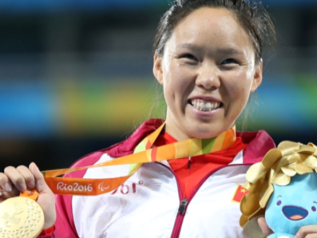 里约残奥会世界纪录创造者黄丽莎