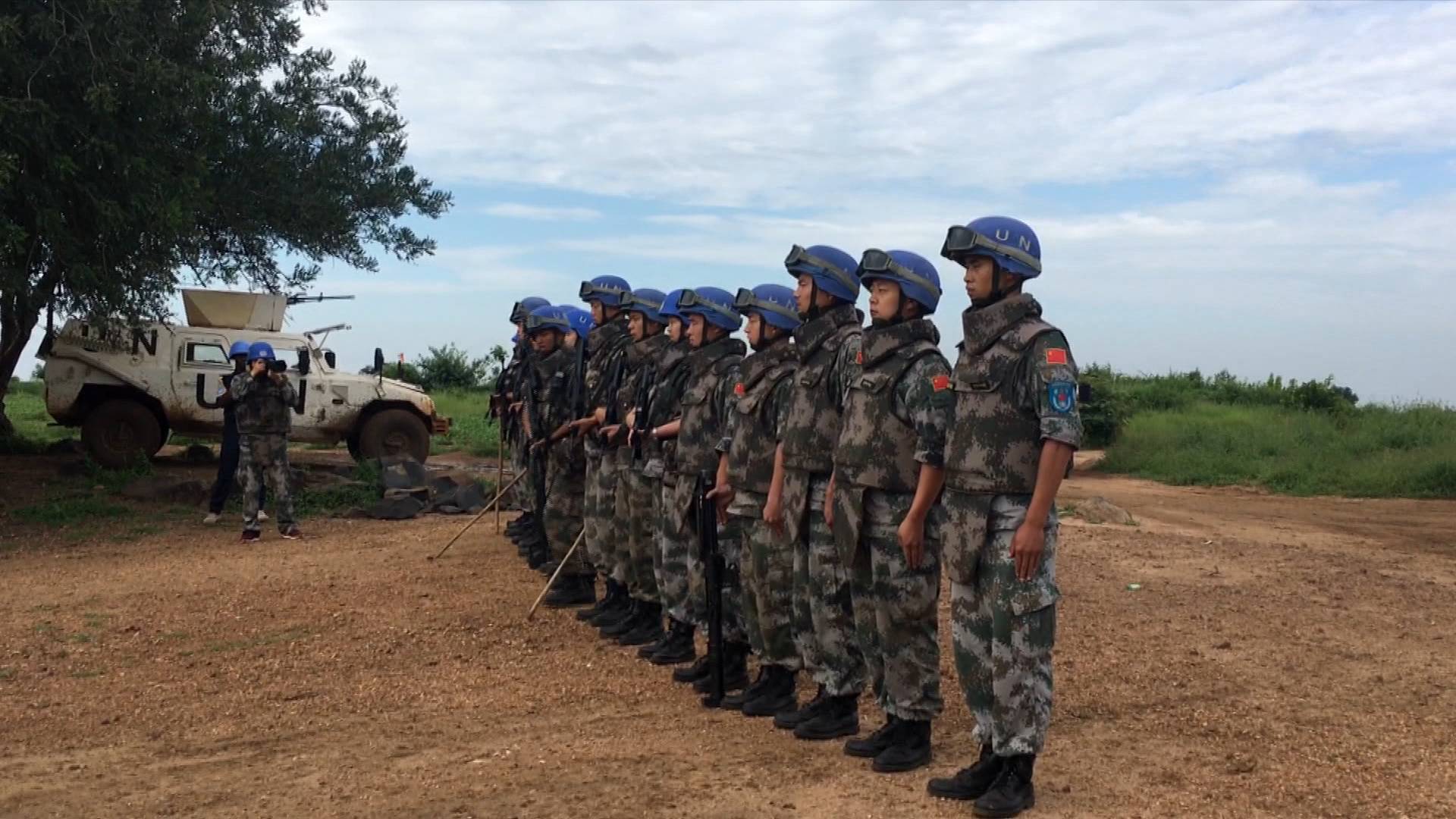 探访中国第三批赴南苏丹维和步兵营